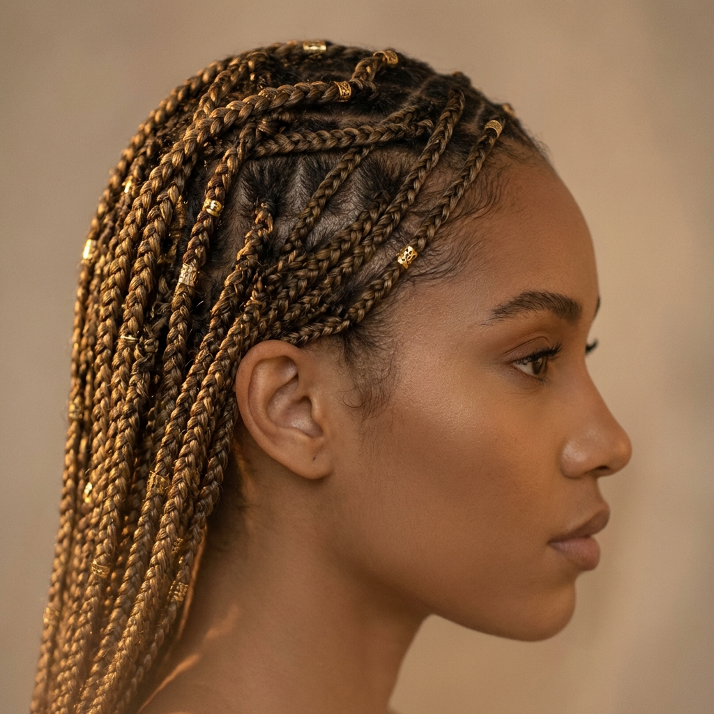 Afro braids by Ana Kemp